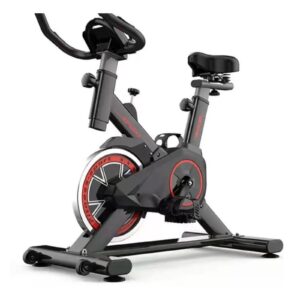 DASCK - Bicicleta Estática Profesional con Volante Inercia 6kg y Pantalla LCD