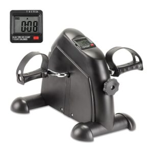 DASCK - Mini Bicicleta Estática con Pedales y Pantalla LCD para Piernas y Brazos