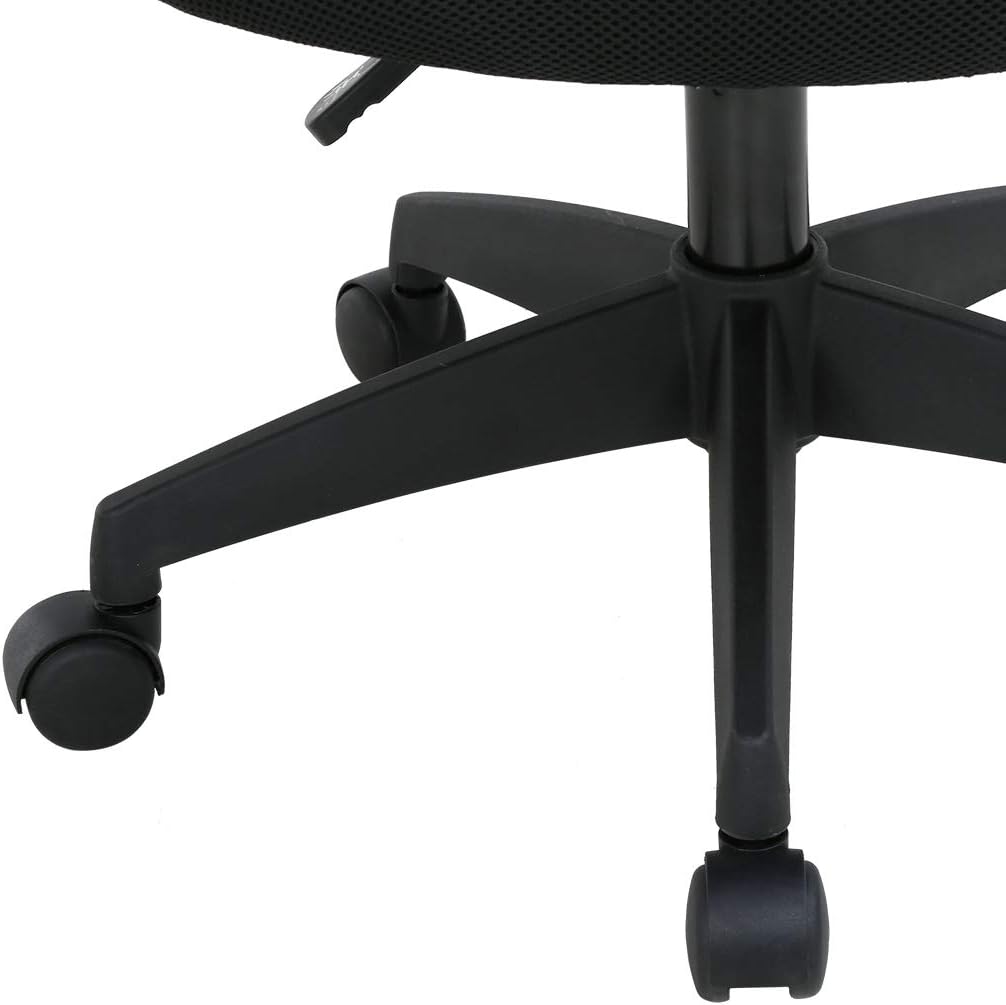 DASCK - Silla de Oficina Ergonómica de Malla con Ruedas 360° – Pie Negro - Imagen 3