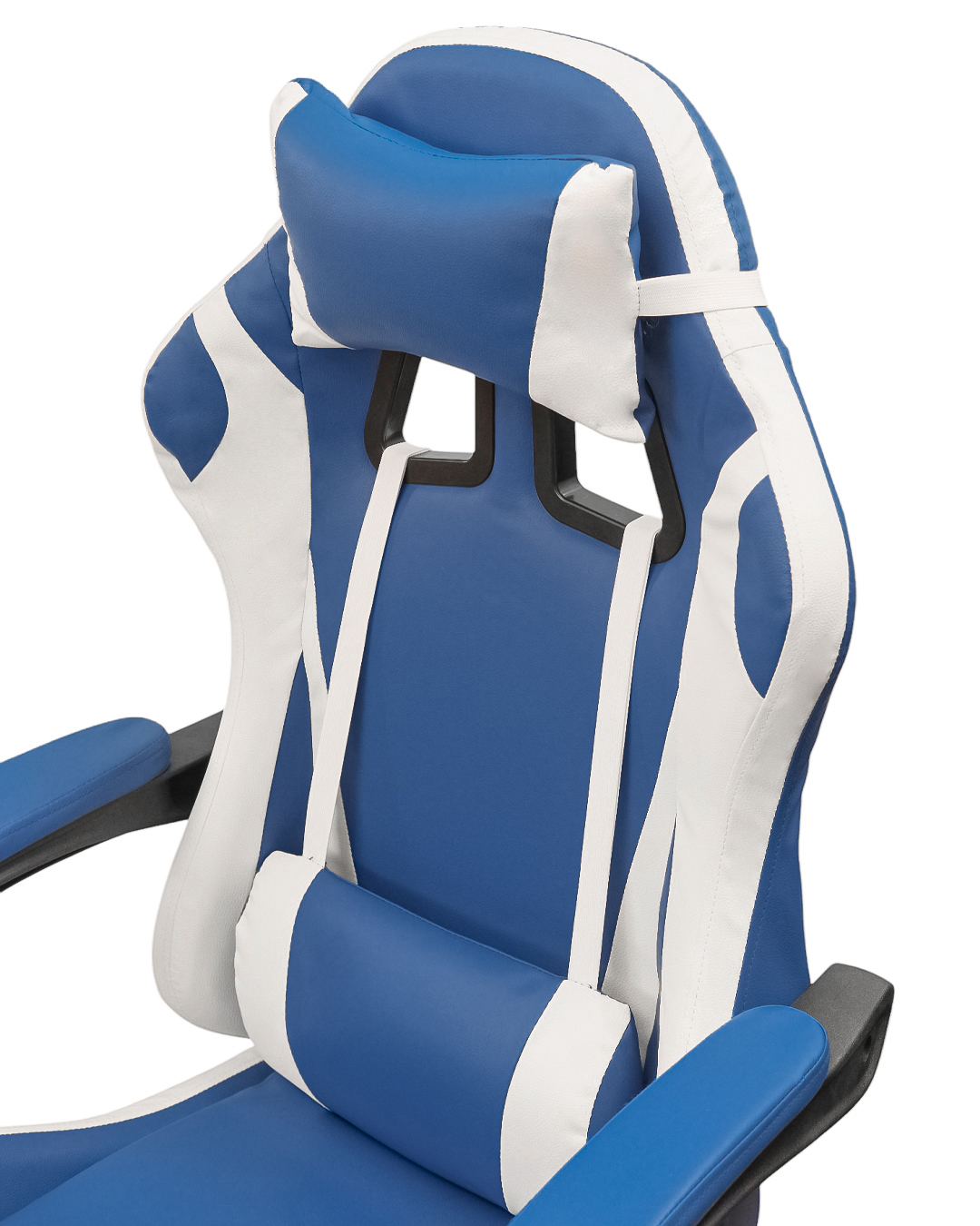 DASCK – Silla Gaming con Reposacabezas, Respaldo Ajustable y Base Giratoria – Color Azul - Imagen 2