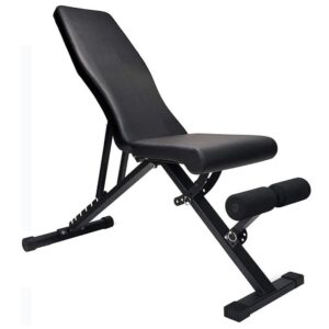 DASCK – Banco de Pesas Ajustable Plegable para Entrenamiento Multifunción