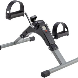 DASCK – Pedaleador Plegable con Pantalla LCD, Bajo Impacto, para Casa y Oficina – Negro