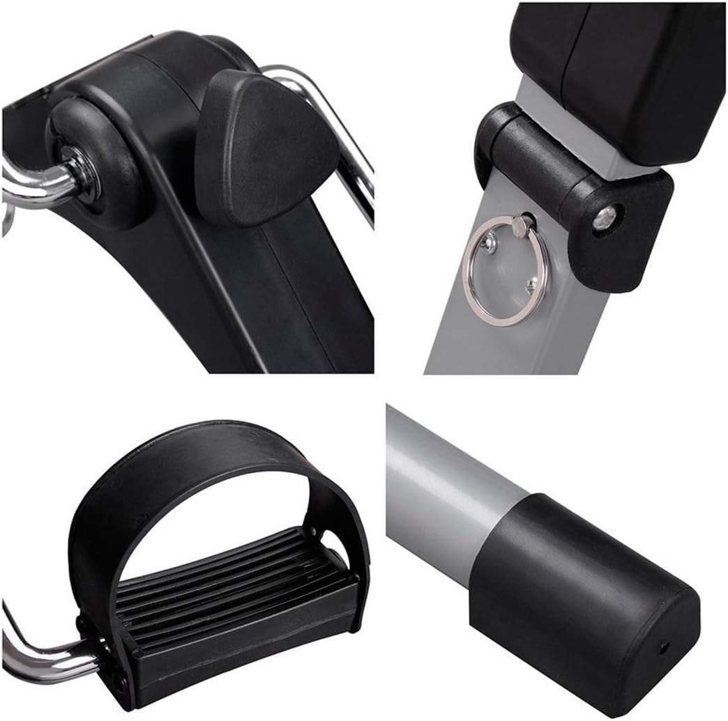 DASCK – Pedaleador Plegable con Pantalla LCD, Bajo Impacto, para Casa y Oficina – Negro - Imagen 3