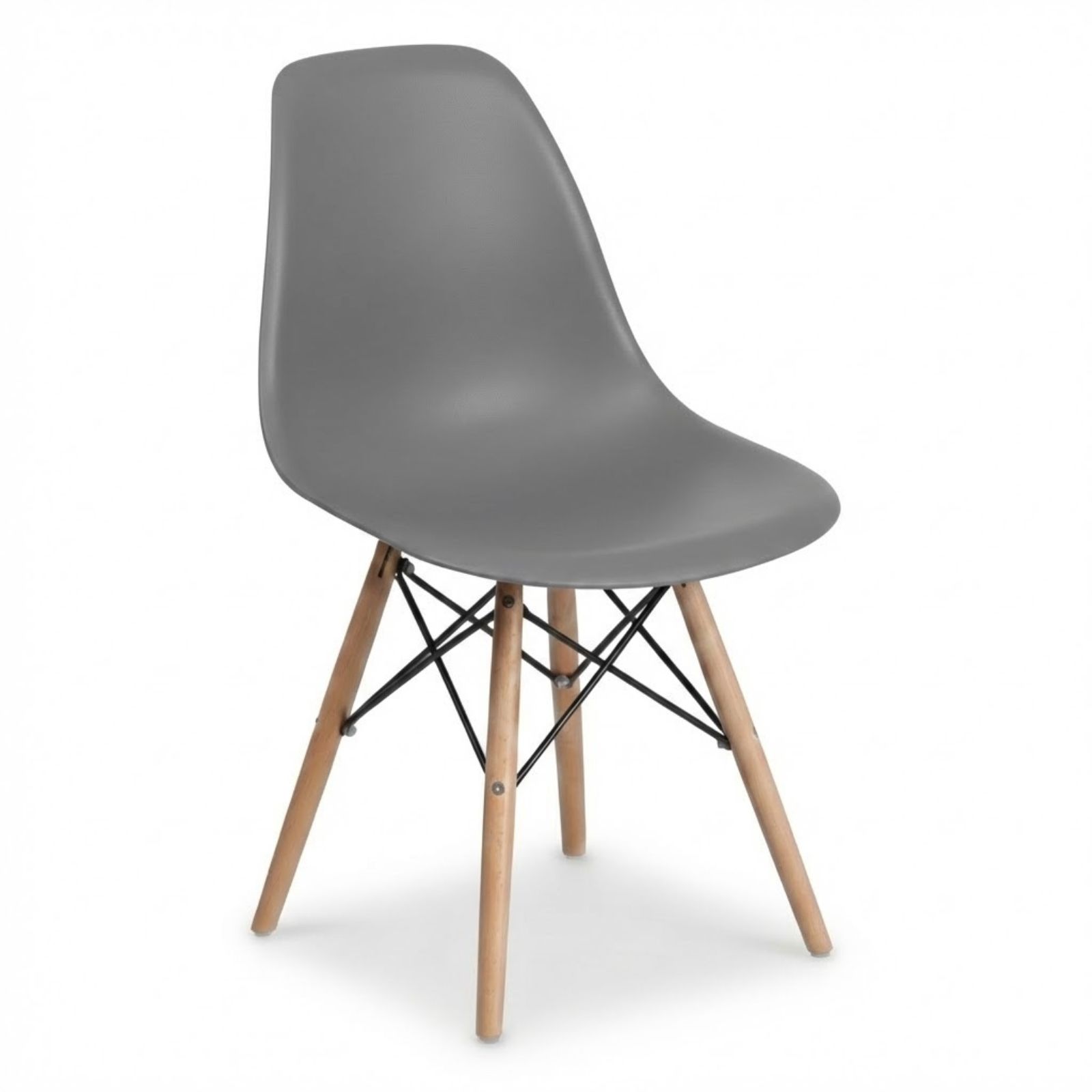 DASCK - Pack 2 Sillas Nórdicas Grises - Imagen 2