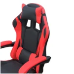 Silla Gaming con Reposacabezas y Respaldo Ajustable - Roja 4