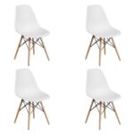 Pack 4 - Silla Nordica Blanca - DASCK