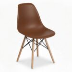 Pack 4 - Silla Nordica Marrón - DASCK - Imagen 2