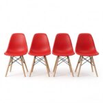 Silla Nordica Roja - DASCK - Imagen 5