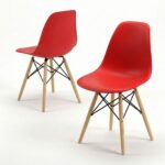 Pack 2 - Silla Nordica Roja - DASCK - Imagen 3