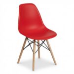 Pack 4 - Silla Nordica Roja - DASCK - Imagen 2