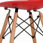 Pack 4 - Silla Nordica Roja - DASCK - Imagen 4